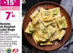 Croque Gel Ravioles du dauphiné label rouge offre
