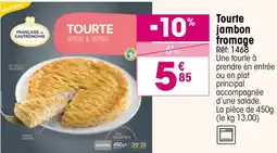 Croque Gel Tourte jambon offre