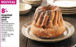 Croque Gel Kougelhopf pâtissier sucré offre