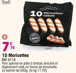 Croque Gel 10 Moricettes offre