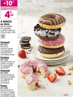 Croque Gel 4 donuts offre