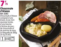 Croque Gel Choucroute d'Alsace offre