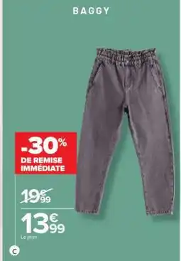 Carrefour BAGGY offre