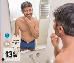 Carrefour Tex Boxers offre