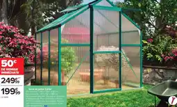 Carrefour Serre de jardin 3,6 m² offre