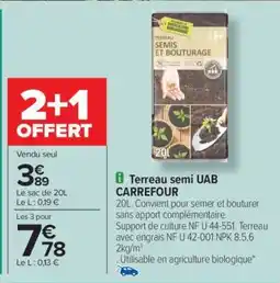 Carrefour Terreau semi UAB CARREFOUR offre