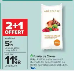 Carrefour Fumier de Cheval offre