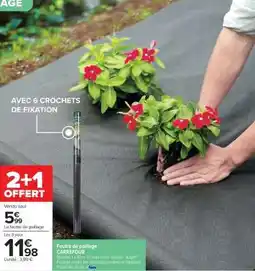 Carrefour Feutre de paillage CARREFOUR offre