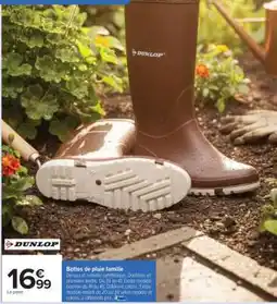 Carrefour Bottes de pluie famille offre