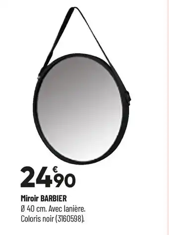Miroir barbier