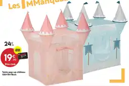 Maxi Bazar Tente pop-up château offre