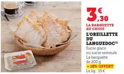 U Express L'oreillette du languedoc offre