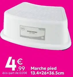 Maxi Bazar Marche pied offre