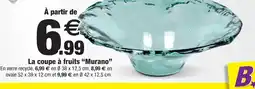 Bazarland Coupe à fruits murano offre