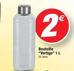 Bazarland Bouteille “vertigo” 1 l offre