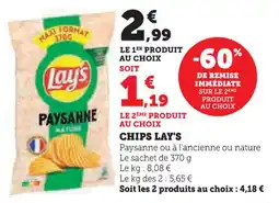 U Express Chips lay's offre