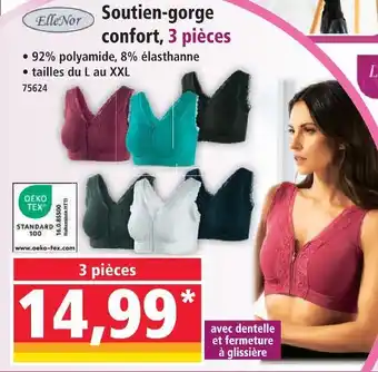 Norma Ellenor soutien-gorge confort, 3 pièces offre
