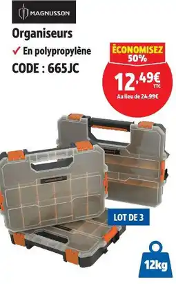 Screwfix Magnusson organiseurs en polypropylène offre