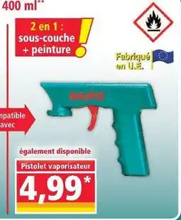 Norma Baufix pistolet vaporisateur offre