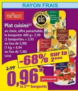 Norma Plat cuisiné offre