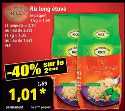 Norma The house of rice riz long étuvé offre
