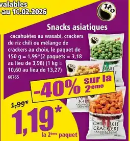 Norma Tao snacks asiatiques offre