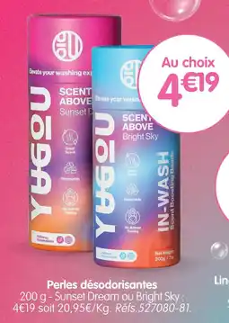 b&m Yugou perles désodorisantes offre