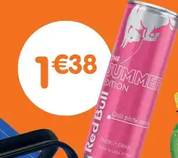 b&m Red bull édition summer - pêche blanche offre