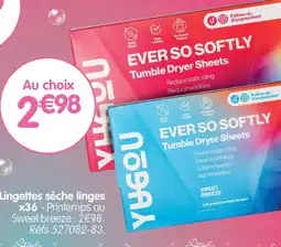 b&m Yugou lingettes sèche linges offre