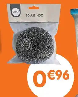 b&m Simply boule inox offre