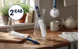 b&m Beldray set de 3 goupillons offre