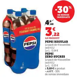 U Express Pepsi regular offre