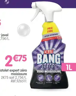 b&m Cillit bang pistolet expert zéro moisissure offre