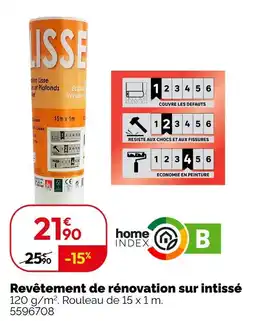 Weldom Revêtement de rénovation sur intissé offre