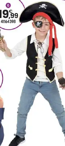 JouéClub Déguisement et accessoires pirate 5-8 ans offre