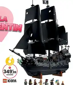 JouéClub Lego le bateau pirate du capitaine jack sparrow offre