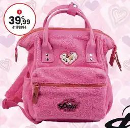 JouéClub Diddl sac à dos peluche offre