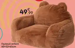 Maxi Bazar Fauteuil enfant offre