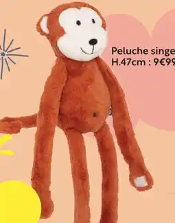 Maxi Bazar Peluche singe offre