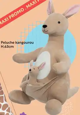 Maxi Bazar Peluche kangourou offre