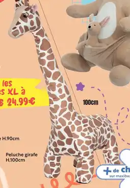 Maxi Bazar Toutes les peluches xl offre