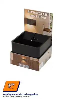 Action Applique murale rechargeable offre