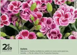 Carrefour Drive Oeillets offre