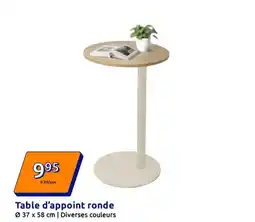 Action Table d'appoint ronde offre