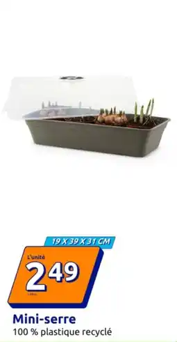 Action Mini-serre offre