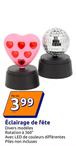 Action Éclairage de fête offre