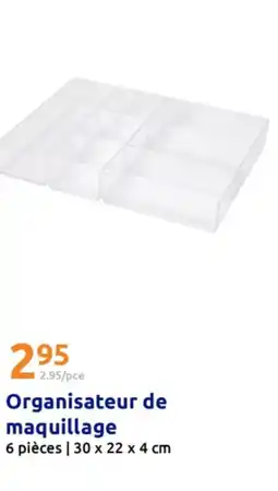 Action Organisateur de maquillage offre