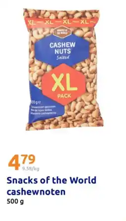 Action Snacks of the world cashewnoten offre