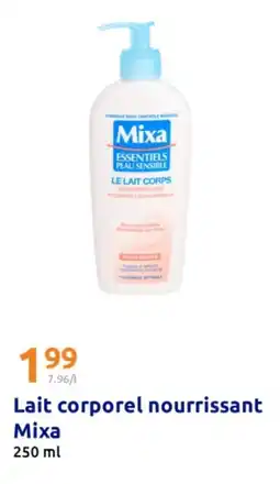 Action Lait corporel nourrissant mixa offre
