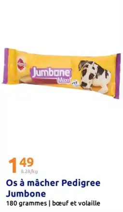 Action Os à mâcher pedigree jumbone offre
